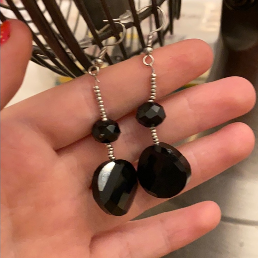 Jetstone Earrings
